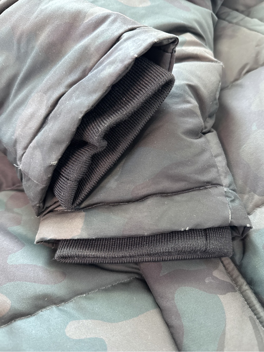 Kith x Nano Universe Nishikawa Down Hooded Puffer Jacket Woodland Camo Small - Picture 12 of 16
